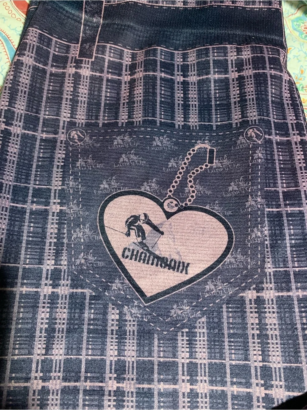 Girls' Pink Plaid Stretch Bottoms